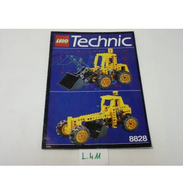 Lego Technic 8828 - CSAK ÖSSZERAKÁSI ÚTMUTATÓ