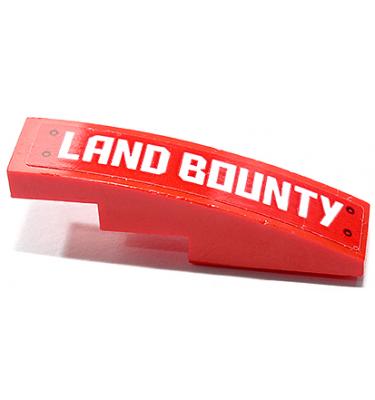 Lejtő, íves 4 x 1 - mintás/matricás