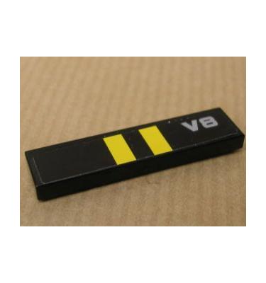 Csempe 1 x 4 - mintás/matricás