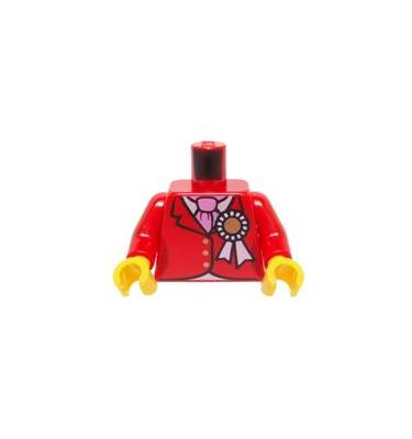 Figura felsőtest kezekkel - mintás/matricás