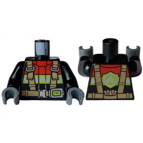 Figura felsőtest kezekkel - mintás/matricás™