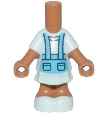 Mikrofigura test - mintás/matricás