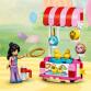 Cukorkával és muffinnal díszített óriáskerék