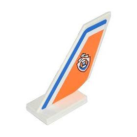 Jármű farok elem 2 x 4 x 6 - MINDKÉT OLDAL MINTÁS / MATRICÁS™
