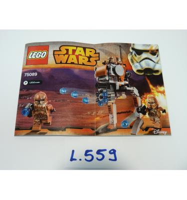 Lego Star Wars 75089 - CSAK ÖSSZERAKÁSI ÚTMUTATÓ!