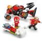 Knuckles vs. Dr. Eggman Egg Crusher robotja