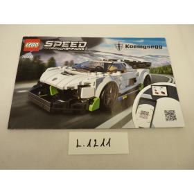 Lego Speed Champions 76900 - CSAK ÖSSZERAKÁSI ÚTMUTATÓ!™