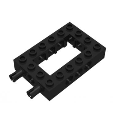 Technic kocka 4 x 6	 - pinekkel