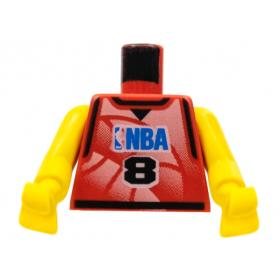 Figura felsőtest kezekkel - mintás/matricás™