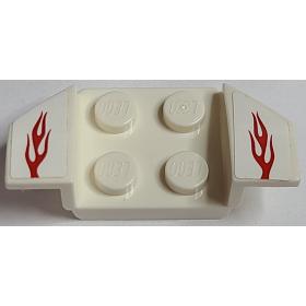 2 x 4 autós elem, sárvédő - mintás/matricás™