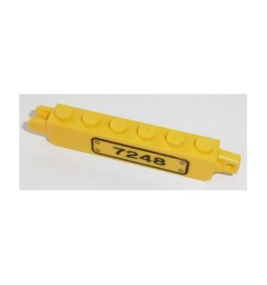Zsanér kocka 1 x 6 - mintás/matricás