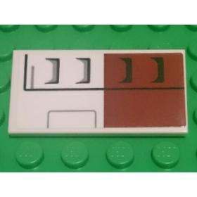 Csempe 2 x 4 - mintás/matricás™