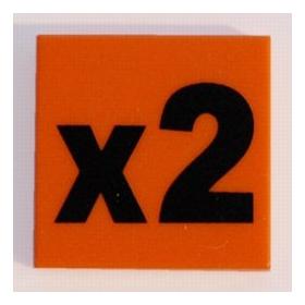 Csempe 2 x 2 - mintás/matricás™