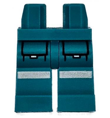 Minifigura láb - mintás/matricás