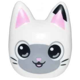 Minifigura fej, módosított - mintás/matricás™