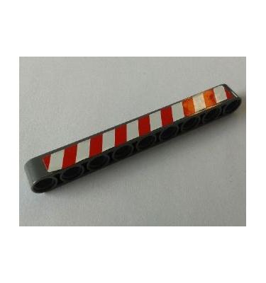 Technic emelőkar 1 x 9 - mintás/matricás