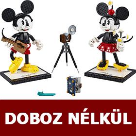 Megépíthető Mickey és Minnie egér - DOBOZ NÉLKÜL™