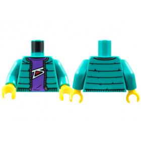 Figura felsőtest kezekkel - mintás/matricás™