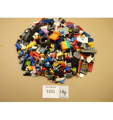1 kg ömlesztett, vegyes használt, előfordulhat: karcos, elszíneződött, sérült alkatrész (3101)