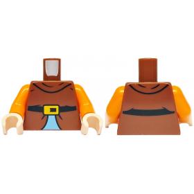 Figura felsőtest kezekkel - mintás/matricás™