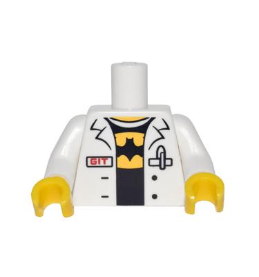 Figura felsőtest kezekkel - mintás/matricás