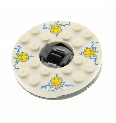 Forgótányér 6 x 6 (Ninjago Spinner) - mintás/matricás