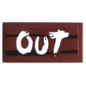 Csempe 1 x 2 - mintás/matricás™