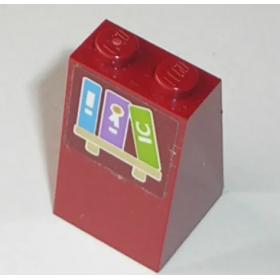 Lejtő 2 x 2 x 3 (75°) - MINDKÉT OLDAL MINTÁS/MATRICÁS™