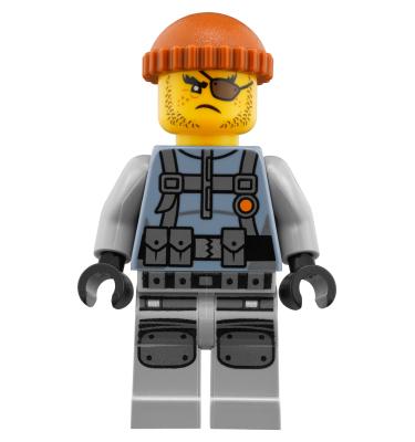 Shark Army Thug minifigura