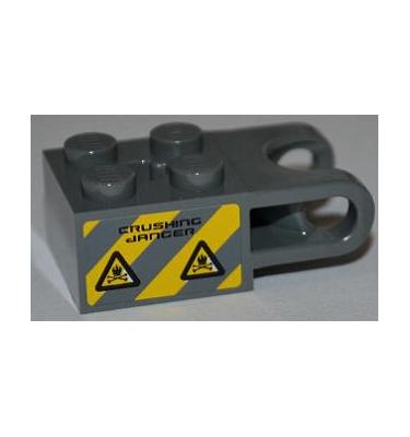 Technic, módosított kocka 2 x 2 - mintás/matricás
