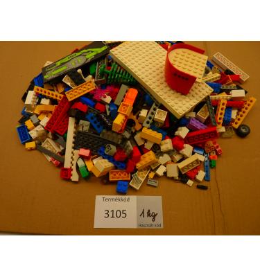 1 kg ömlesztett, vegyes használt, előfordulhat: karcos, elszíneződött, sérült alkatrész (3105)