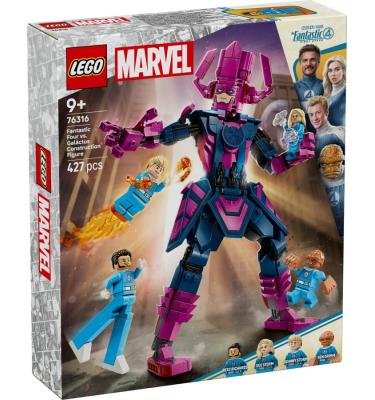 A Fantasztikus Négyes vs. Galactus építőfigura