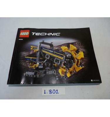 Lego Technic 42055 - CSAK ÖSSZERAKÁSI ÚTMUTATÓ!