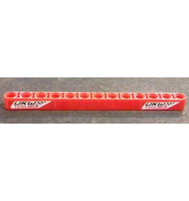 Technic emelőkar 1 x 13 - mintás/matricás