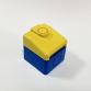 Duplo vonat fülke elem, sárga tetővel