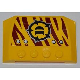 Ék elem 4 x 6 x 2/3 - mintás/matricás™