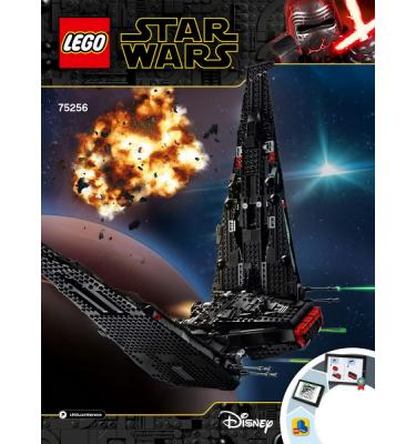 Lego Star Wars 75256 - CSAK ÖSSZERAKÁSI ÚTMUTATÓ!