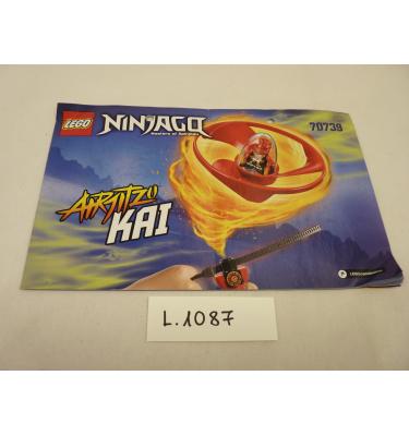 Lego Ninjago 70739 - CSAK ÖSSZERAKÁSI ÚTMUTATÓ!