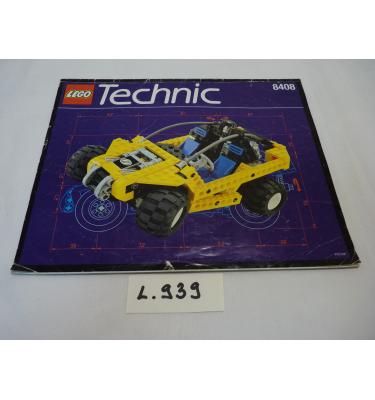 Lego Technic 8408 - CSAK ÖSSZERAKÁSI ÚTMUTATÓ!
