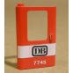 Vonat ajtó 1 x 4 x 5 (bal) - mintás/matricás