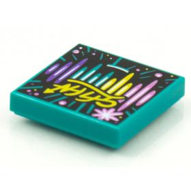 Csempe 2 x 2 - mintás/matricás™