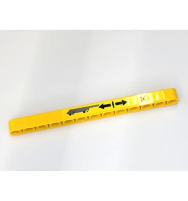 Technic emelőkar 1 x 13 - mintás/matricás