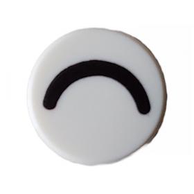 1 x 1 kerek csempe elem - mintás/matricás™