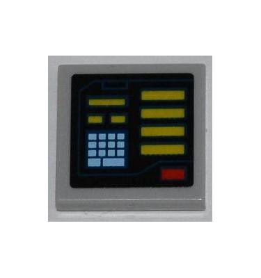 Csempe 2 x 2 - mintás/matricás