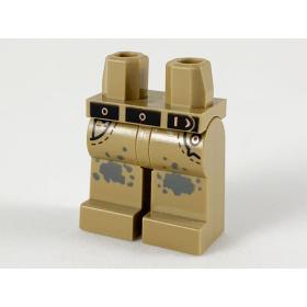 Minifigura csípő és lábak - mintás/matricás™