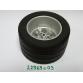 Kerék, 62mm D. x 46mm felni gumival - mintás/matricás