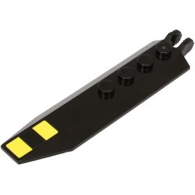 1x8 módosított lapos elem, zsanér - mintás/matricás™