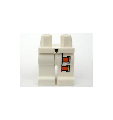 Minifigura csípő és lábak - mintás/matricás
