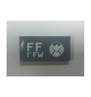 Csempe 2 x 4 - mintás/matricás