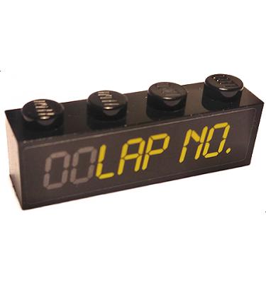 Kocka 1 x 4 - mintás/matricás